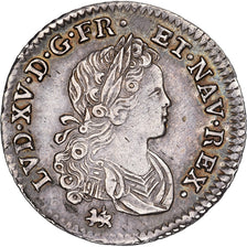 France, Louis XV, 1/6 Écu (XX-S) de France-Navarre, 1719, Nantes, Silver