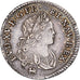 Francia, Louis XV, 1/6 Écu (XX-S) de France-Navarre, 1719, Nantes, Plata, MBC+