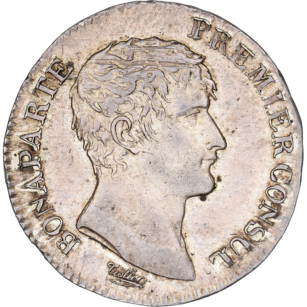 Francia, Napoléon Bonaparte, 1 Franc, An 12, La Rochelle, Argento, SPL-