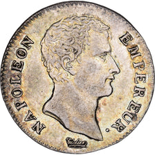 França, Napoleon I, 1 Franc, 1806, Paris, Prata, AU(50-53), Gadoury:444