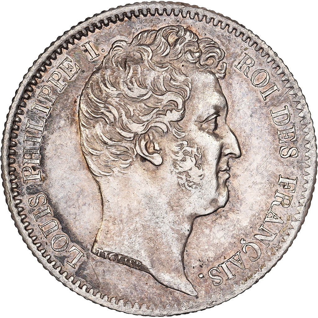 Frankrijk, Louis Philippe I, 1 Franc, 1831, Paris, Zilver, ZF+, Gadoury:452