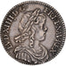 France, Louis XIV, 1/12 Ecu à la mèche longue, 1647, Paris, Argent, TTB+