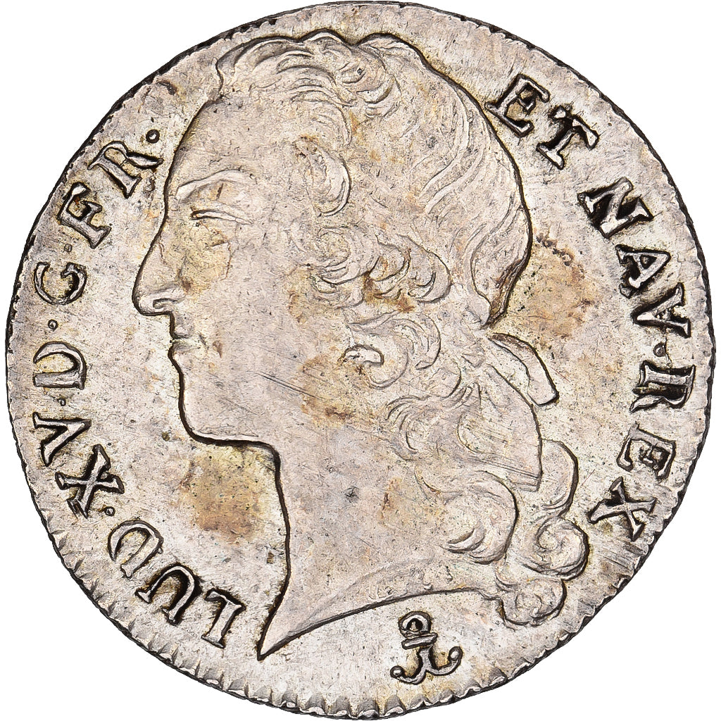 França, Louis XV, 1/10 Écu au bandeau, 1741, Dijon, Prata, AU(55-58)