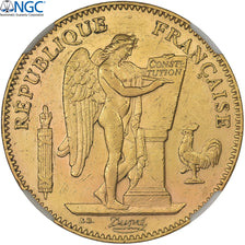 Frankrijk, 50 Francs, Génie, 1900, Paris, Goud, NGC, AU55, Gadoury:1113