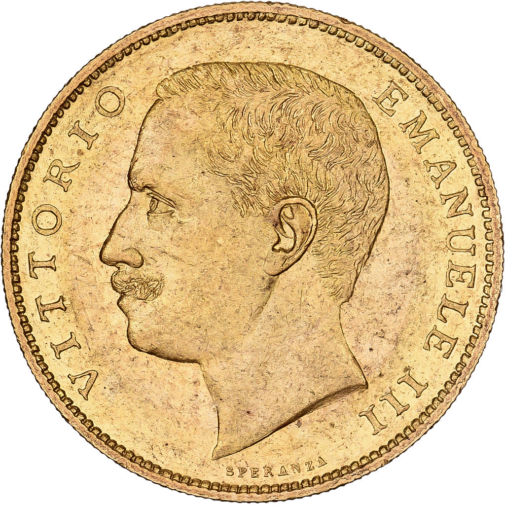 Italie, Victor-Emmanuel III, 20 Lire, 1905, Rome, Or, SUP+
