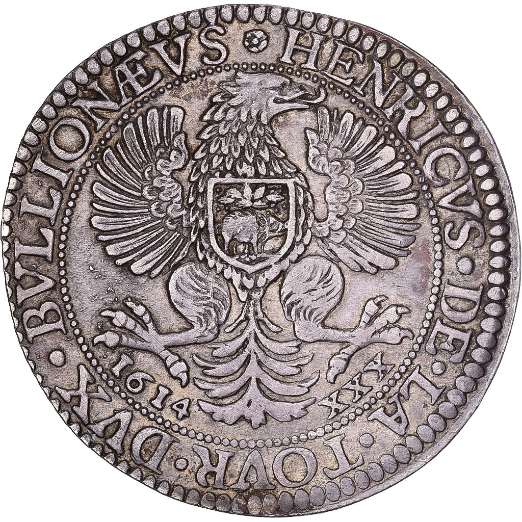 Fürstentum Sedan, Henri de la Tour d'Auvergne, Ecu Of 30 Sols, 1614, Sedan