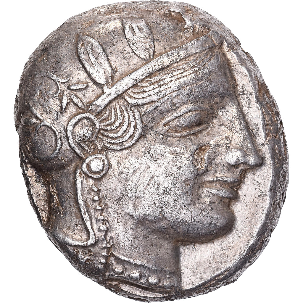Attyka, Tetradrachm, ca. 454-404 BC, Athens, Srebro, EF(40-45), HGC:4-1597