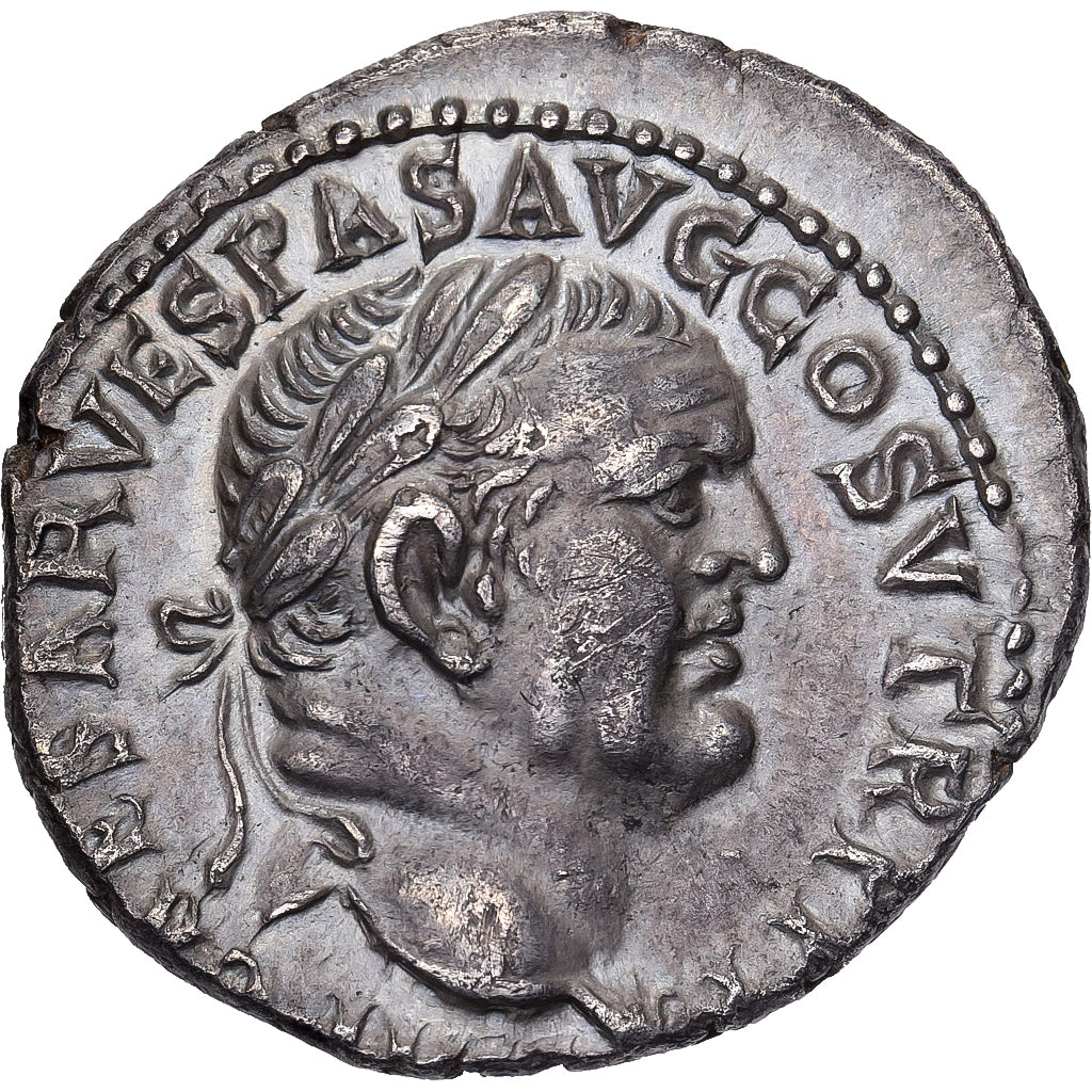 Vespasian, Denarius, 74, Ephesos, Argento, SPL, RIC:1455