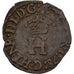 Frankrijk, Henri III, Liard, 1578, Lyon, Billon, FR+, Gadoury:461, Duplessy:1145