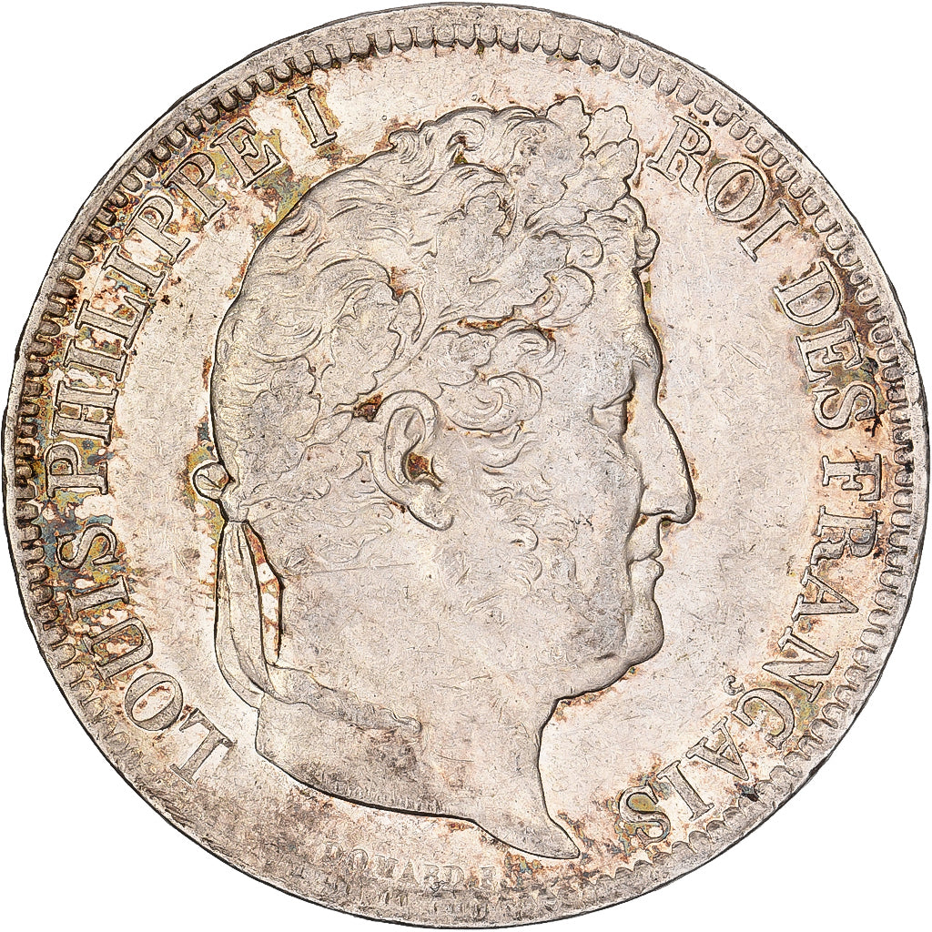 Frankreich, Louis Philippe I, 5 Francs, 1831, Lyon, Silber, SS+, Gadoury:677a