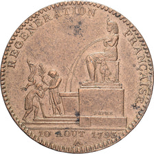France, 5 Décimes, Régénération française, 1793 / An 2, Paris, Bronze