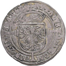 Países Bajos españoles, Charles V, 1/2 Réal, 1521-1555, Antwerp, Vellón, BC+