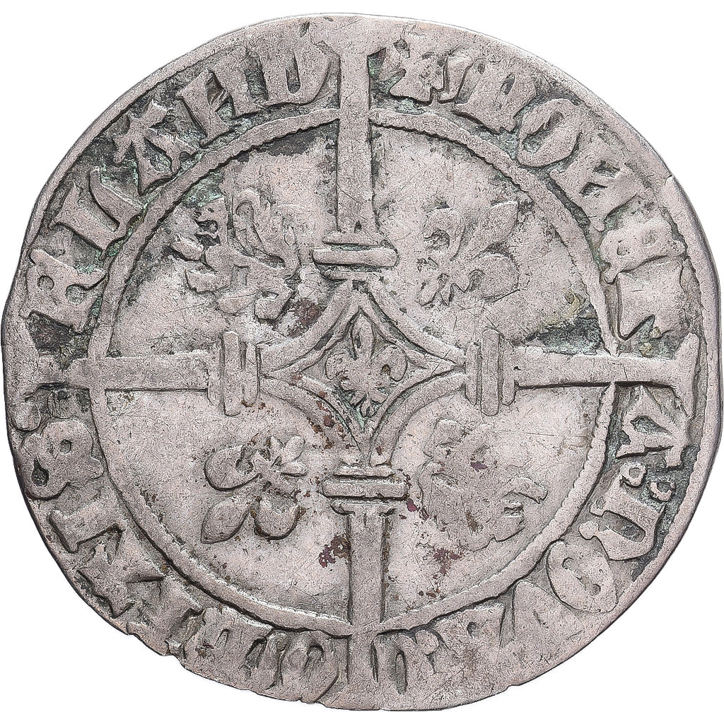 Burgundische Niederlande, Philippe le Bon, Double gros vierlander, Undated