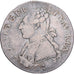 France, Louis XVI, 1/5 Ecu, 1788, La Rochelle, Silver, EF(40-45), Gadoury:354