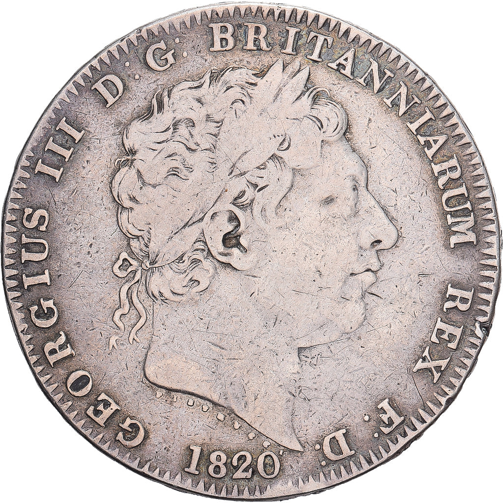 Zjednoczone Królestwo Wielkiej Brytanii, George III, 1 Crown, 1820, London