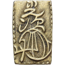Japón, Mutsuhito, 2 Bu, 1868-1869, Tokyo, Oro y plata, BC+, Friedberg:22