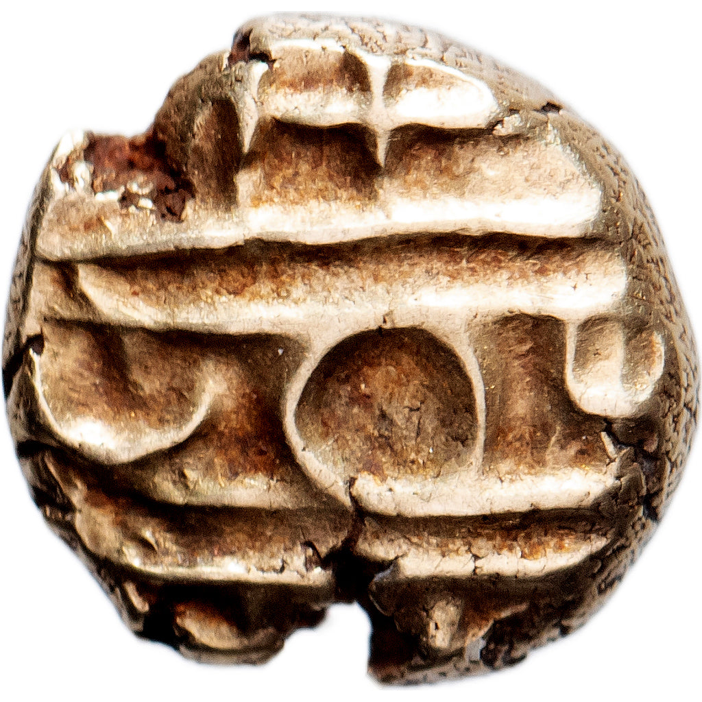 Royaume de Mysore, Tipu Sultan, Fanam, 1799-1868, Or, TB