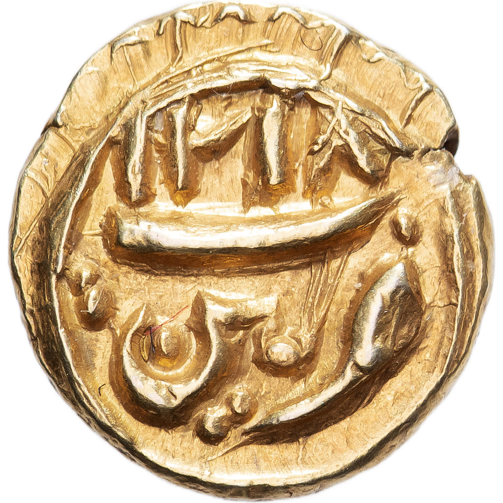 Kingdom of Mysore, Tipu Sultan, Fanam, AH 1218 / 1789, Farrukhi, Oro, SPL-