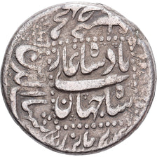 Mughal Empire, Muhammad Shah Jahan, 1 Rupee, Akbarabad, Plata, MBC