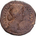 Roman Empire, Faustina II, Sesterce, 161-176, Rome, Bronze, TB, RIC:1642