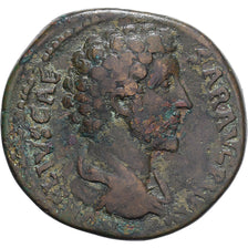 Roman Empire, Marcus Aurelius, Sestercio, 152-153, Rome, Bronce, BC+, RIC:1309
