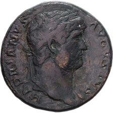 Roman Empire, Hadrian, Sestercio, 125-127, Rome, Bronce, BC+, RIC:808