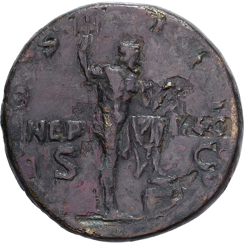 Roman Empire, Hadrien, Sesterce, 125-127, Rome, Bronze, TB, RIC:808