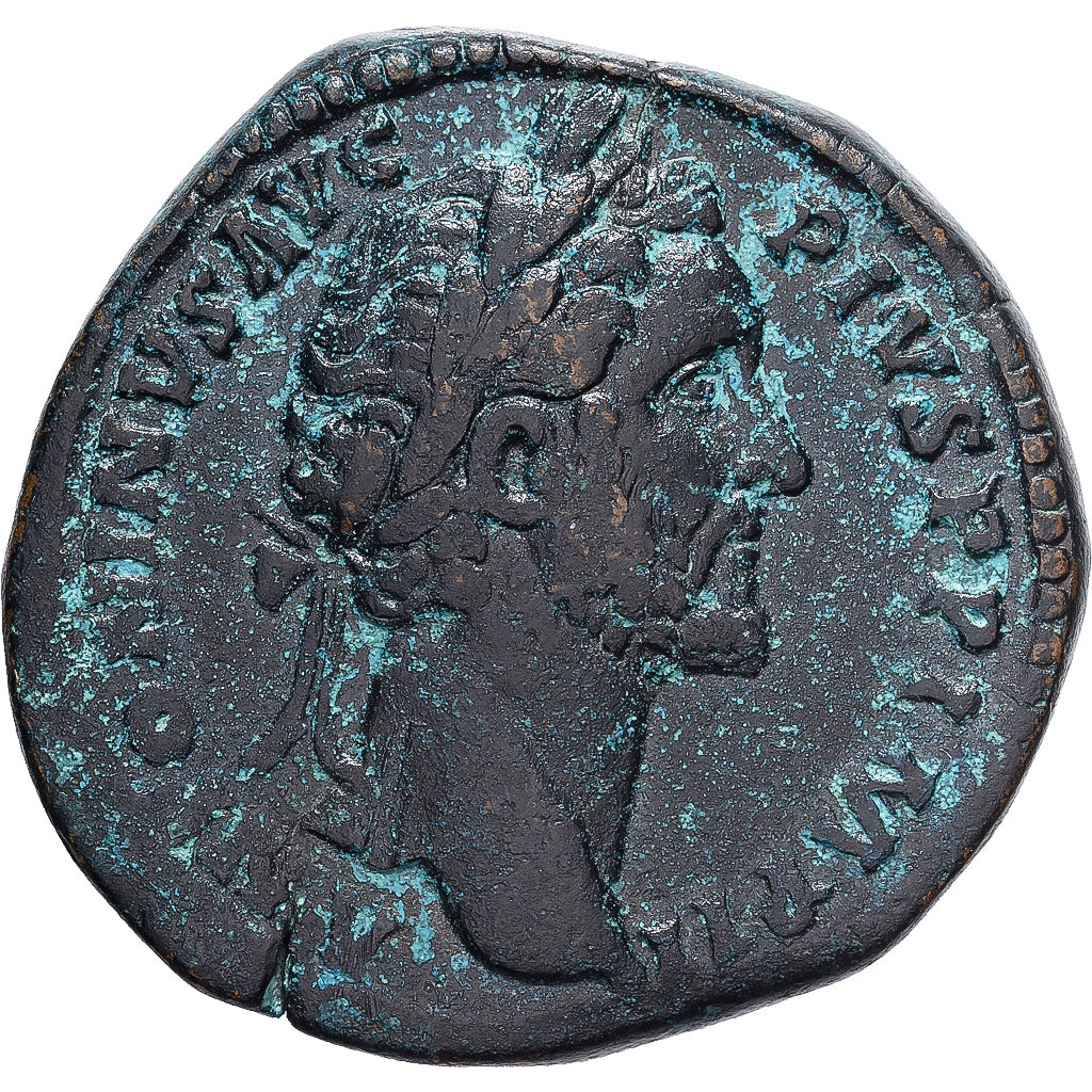 Roman Empire, Antonin le Pieux, Sesterce, 156-157, Rome, Bronze, TB+, RIC:964a