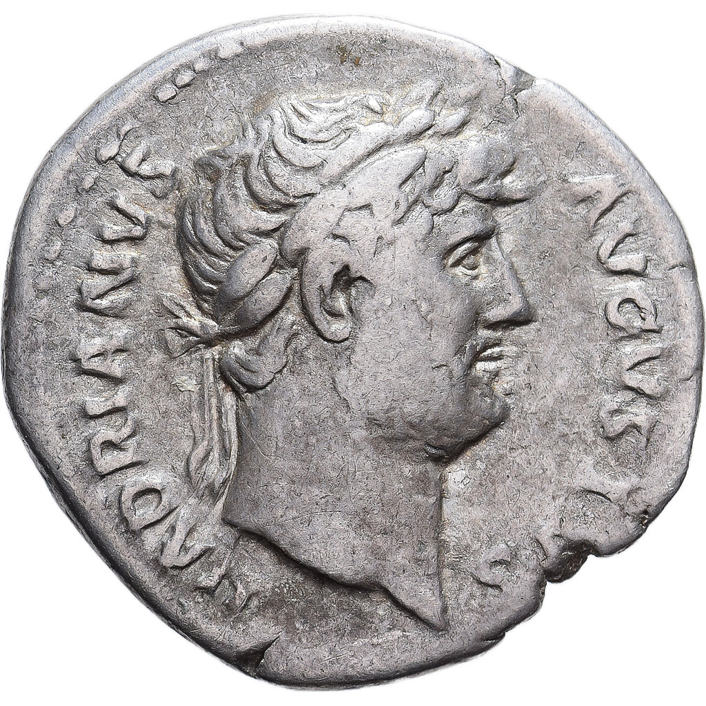 Roman Empire, Hadrian, Denarius, 125-127, Rome, Srebro, VF(30-35), RIC:788