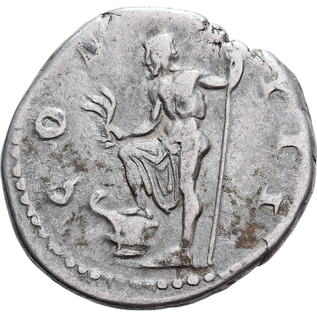 Roman Empire, Hadrian, Denarius, 125-127, Rome, Srebro, VF(30-35), RIC:788