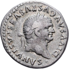 Roman Empire, Vespasius, Denarius, 80-81, Rome, Zilver, ZF, RIC:357