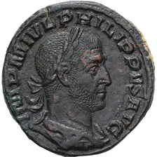 Roman Empire, Philip I, Sestertius, 248, Rome, Bronze, EF(40-45), RIC:162a