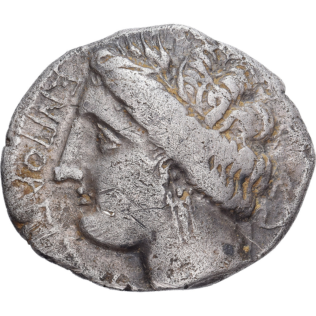Iberia, Drachm, 300-241 BC, Imitacja galicyjska, Srebro, EF(40-45)