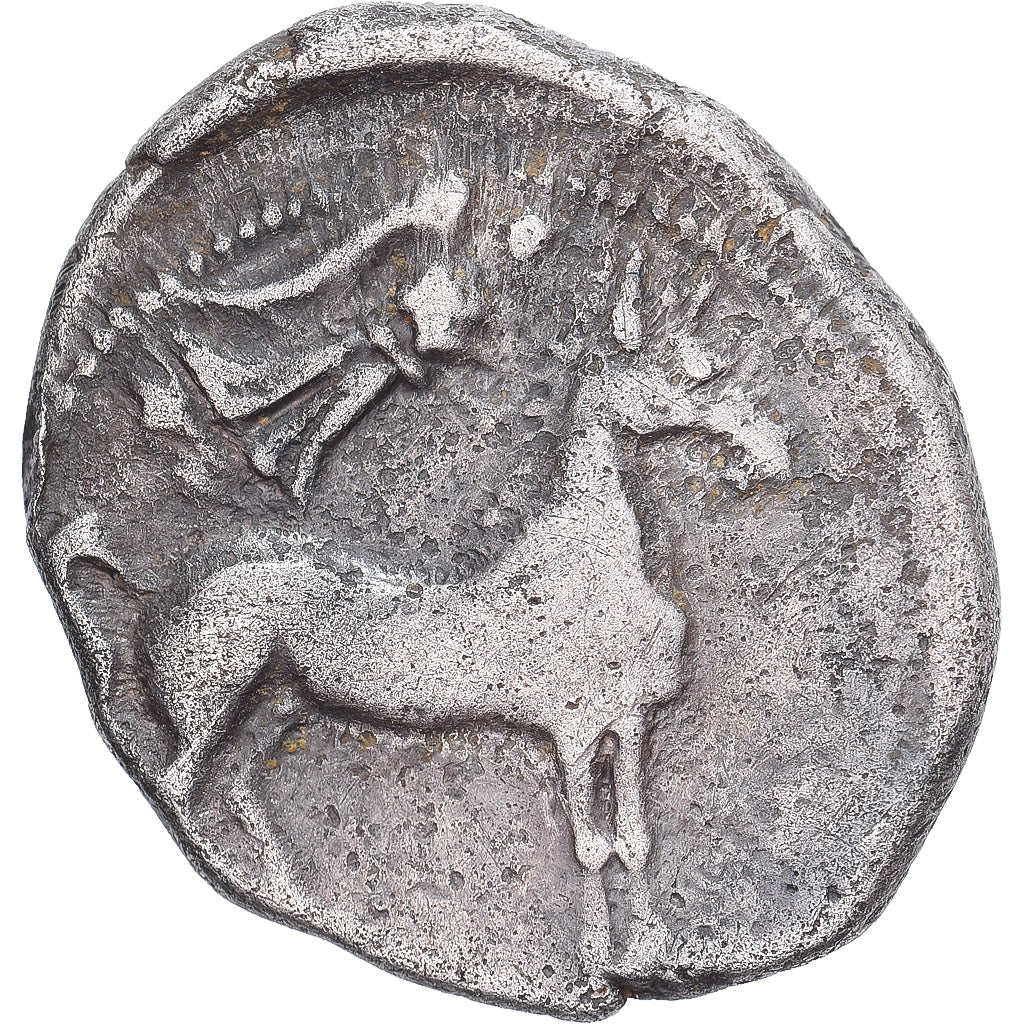 Iberia, Drachm, 300-241 BC, Imitacja galicyjska, Srebro, EF(40-45)