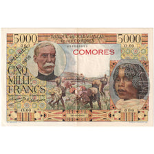 Comoros, 5000 Francs, ND(1960), Specimen, UNC(63)
