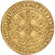 Duchy of Brabant, Jeanne & Wenceslas, Pieter d'Or, 1375-1380, Leuven, Goud, ZF+