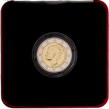 Monaco, Albert II, 2 Euro, Grace Kelly, BU, 2007, MDP, Bi-Metallic, MS(65-70)