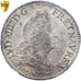 Francia, Louis XIV, 1/2 Écu aux 8 L, 1691, Paris, reformed, Argento, PCGS