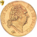 Francia, Louis XVIII, 40 Francs, 1816, Paris, Oro, PCGS, MS63, Gadoury:1092