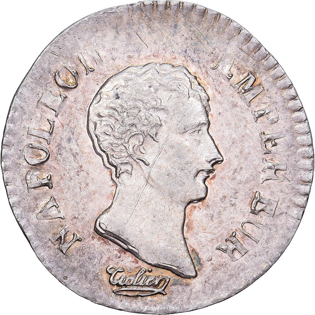 France, Napoléon Ier, Quart, AN 13, Paris, Argent, SUP, Gadoury:346