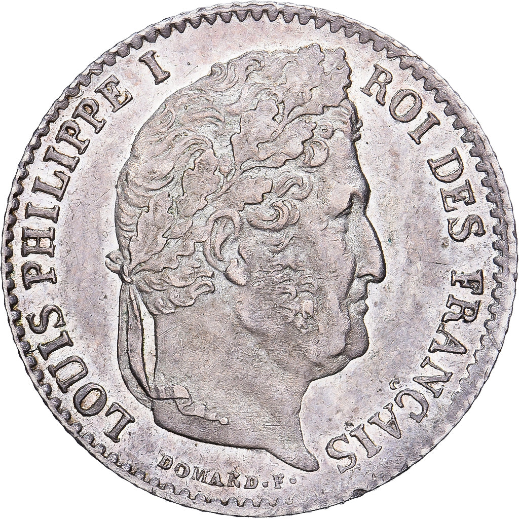 Francia, Louis Philippe I, 1/4 Franc, 1832, Paris, Plata, EBC, Gadoury:355