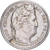 Francia, Louis Philippe I, 25 Centimes, 1847, Paris, Plata, EBC, Gadoury:357