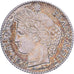 Francia, 20 Centimes, Cérès, 1850, Paris, Plata, EBC, Gadoury:303