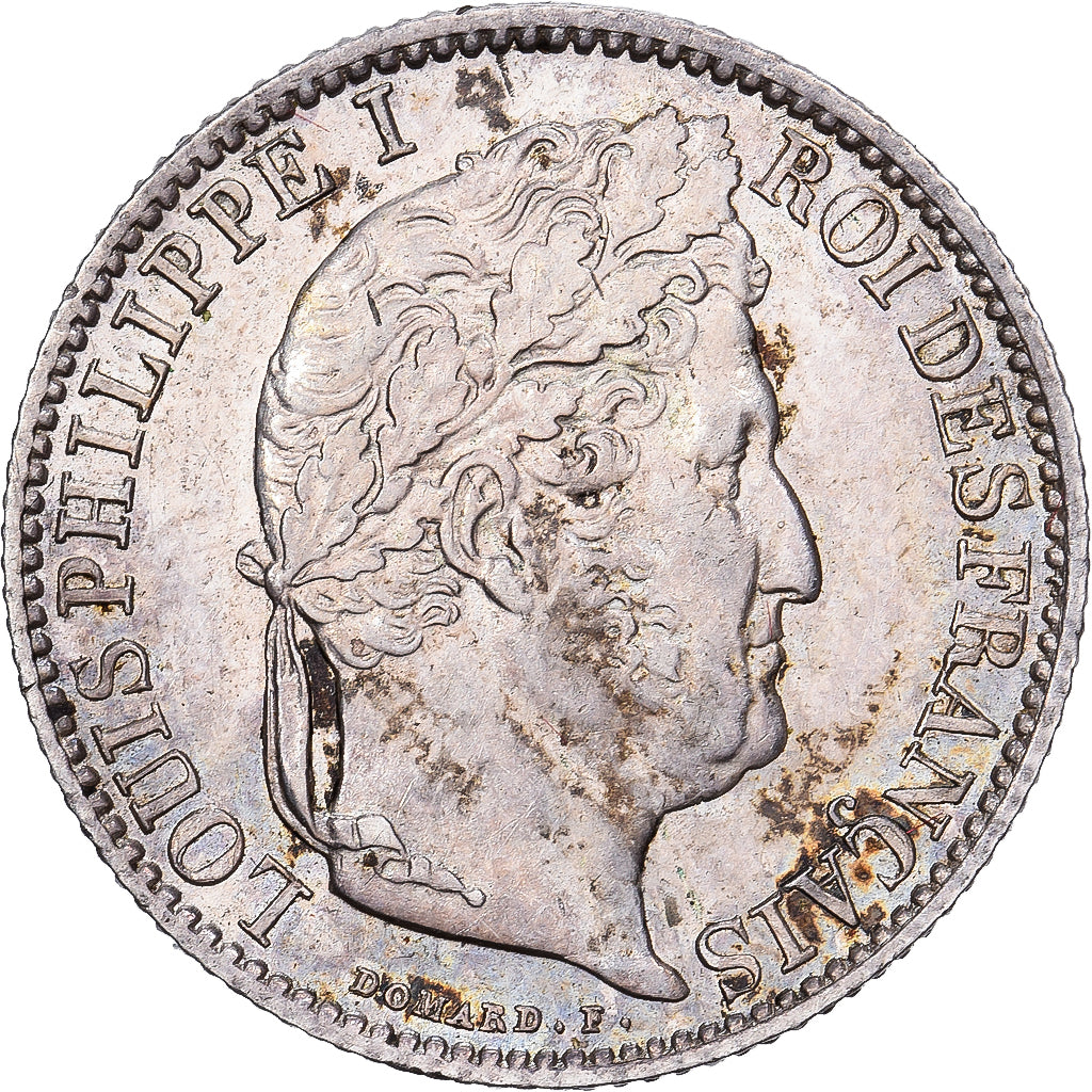 Frankrijk, Louis Philippe I, 50 Centimes, 1846, Paris, Zilver, PR, Gadoury:410
