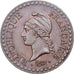 França, 1 Centime, Dupré, 1851, Paris, Bronze, AU(55-58), Gadoury:84
