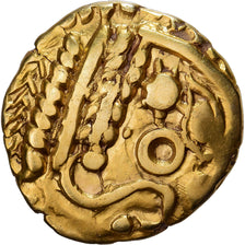 Northeast Gaul, Bellovaci, 1/4 Stater, 1st century BC, Dourado, EF(40-45)
