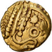Northeast Gaul, Bellovaci, 1/4 Stater, 1st century BC, Dourado, EF(40-45)