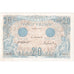 France, 20 Francs, Bleu, 1912-06-17, C.2022, AU(50-53)