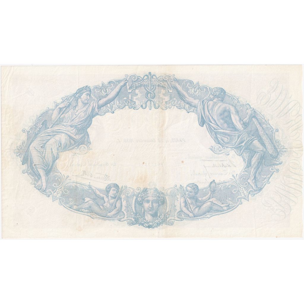 France, 500 Francs, Bleu et Rose, 1939-12-28, V.3927, AU(55-58)