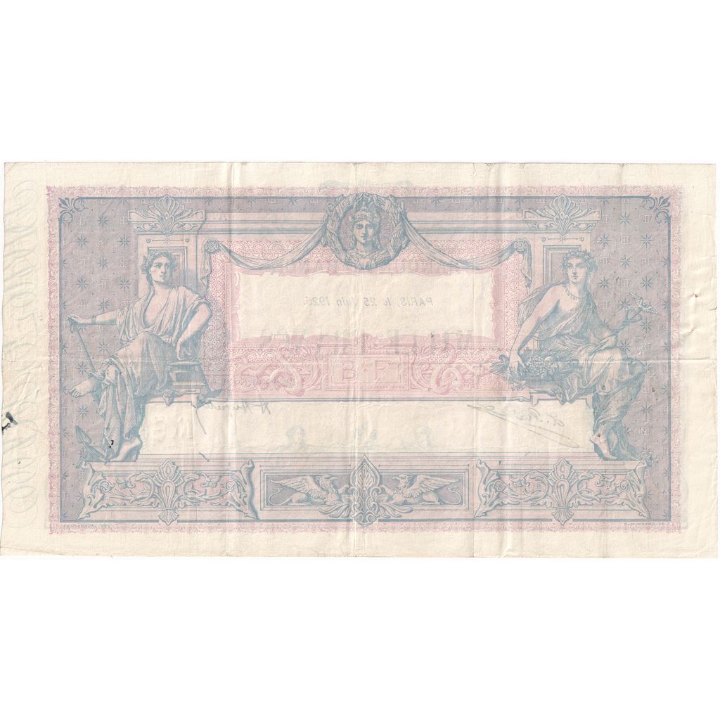 France, 1000 Francs, Bleu et Rose, 1925-06-25, A.1963, TTB+